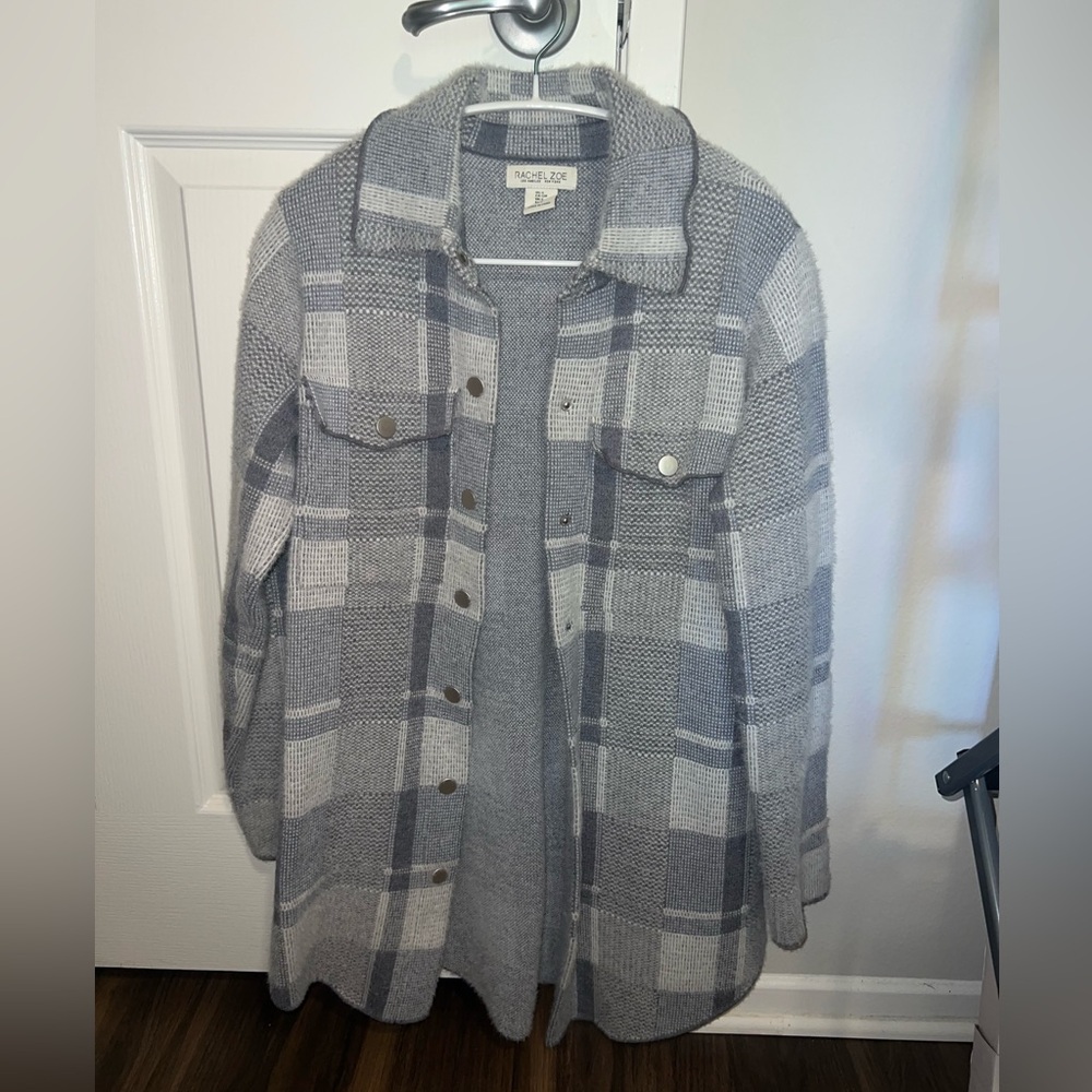 Blue Plaid Jacket